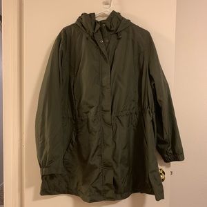 Ava and Viv (Target) Olive rain jacket